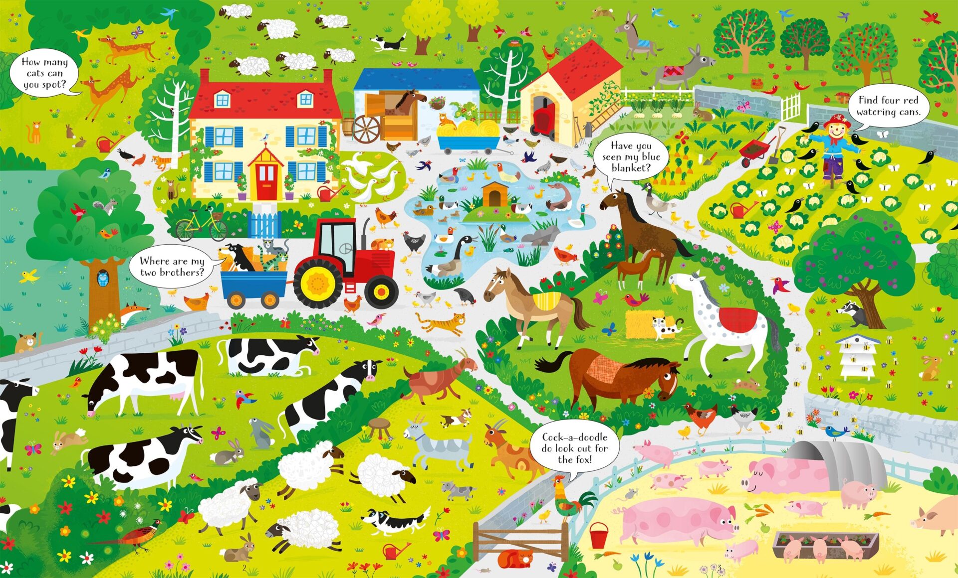 Usborne Book and Jigsaw On the Farm 4