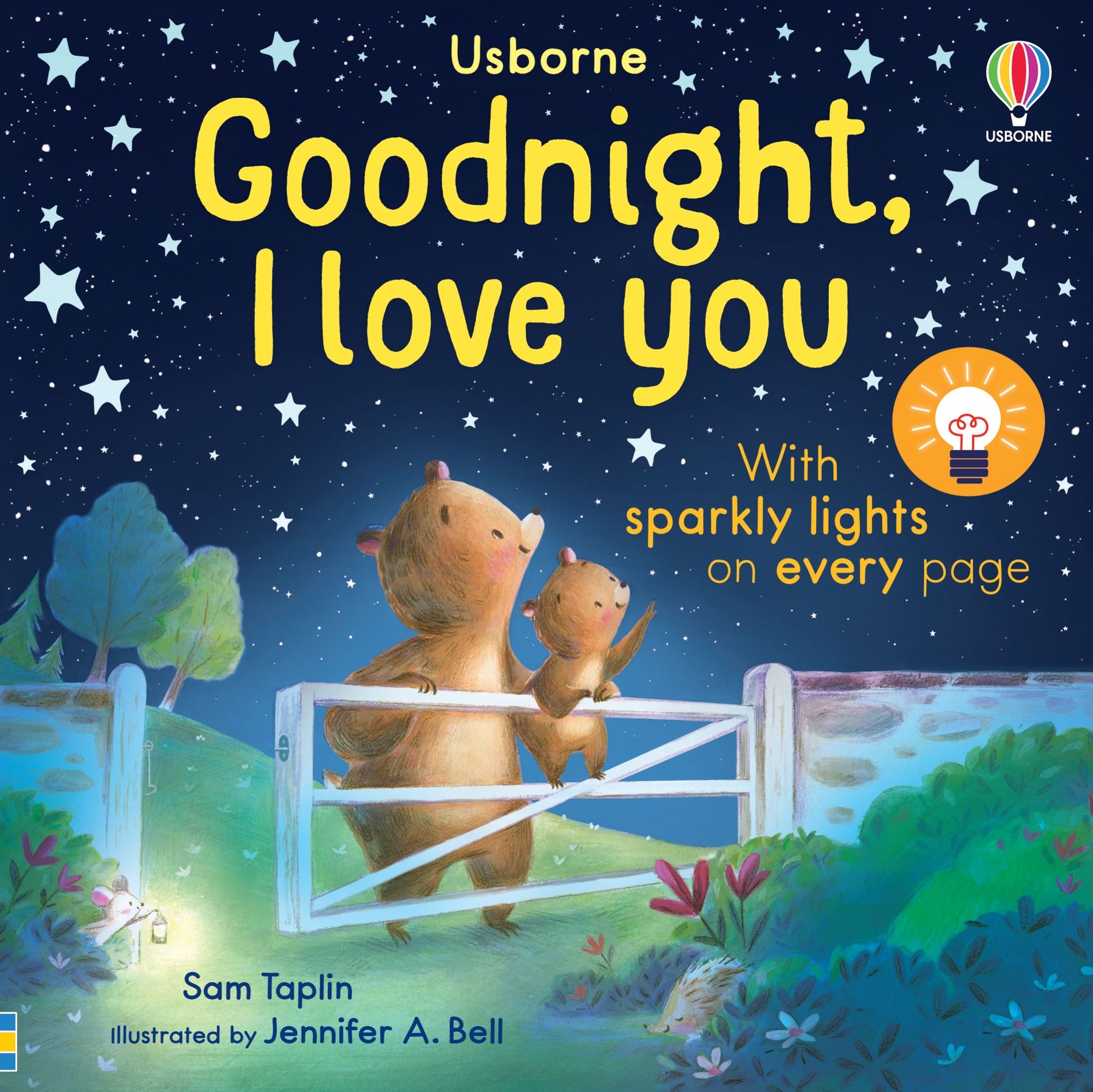 GOOD NIGHT, I LOVE YOU – Добра ноќ, те сакам!“ книга за заспивање со светилки