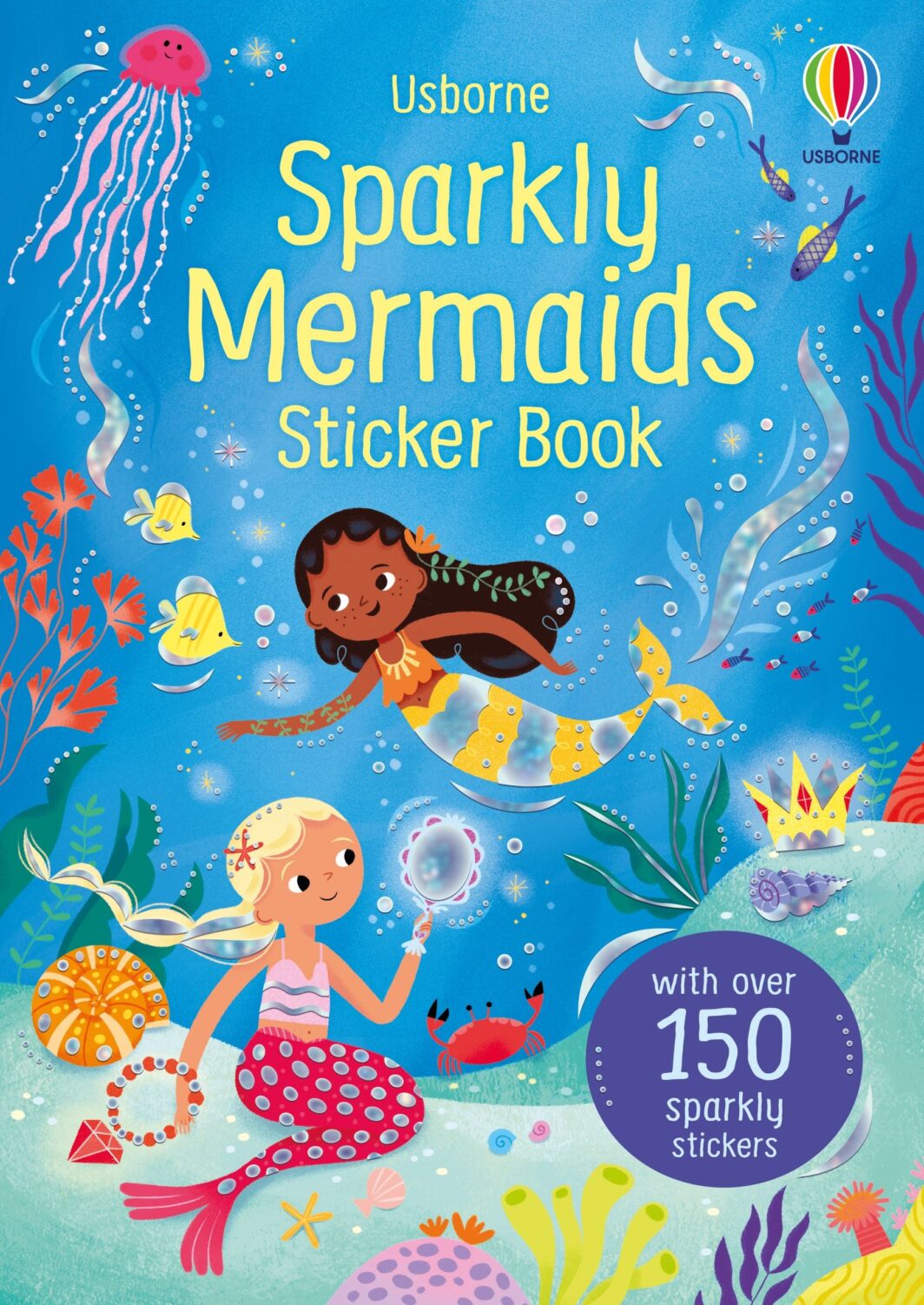 Sparkly Mermaids Sticker Book – Светкава книга со стикери СИРЕНИ