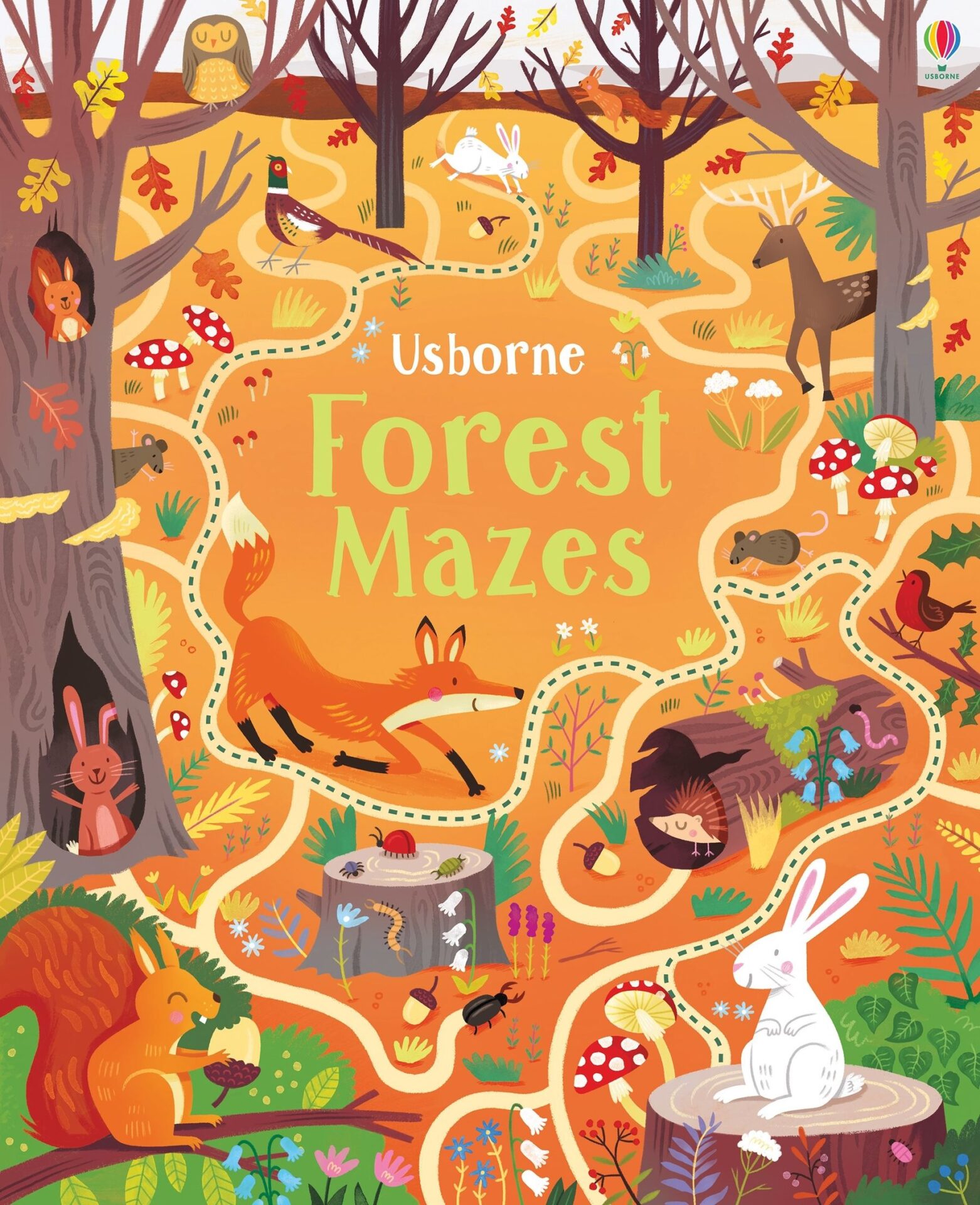 Forest Mazes – Шумски лавиринти, интерактивна книга со активности за решавање