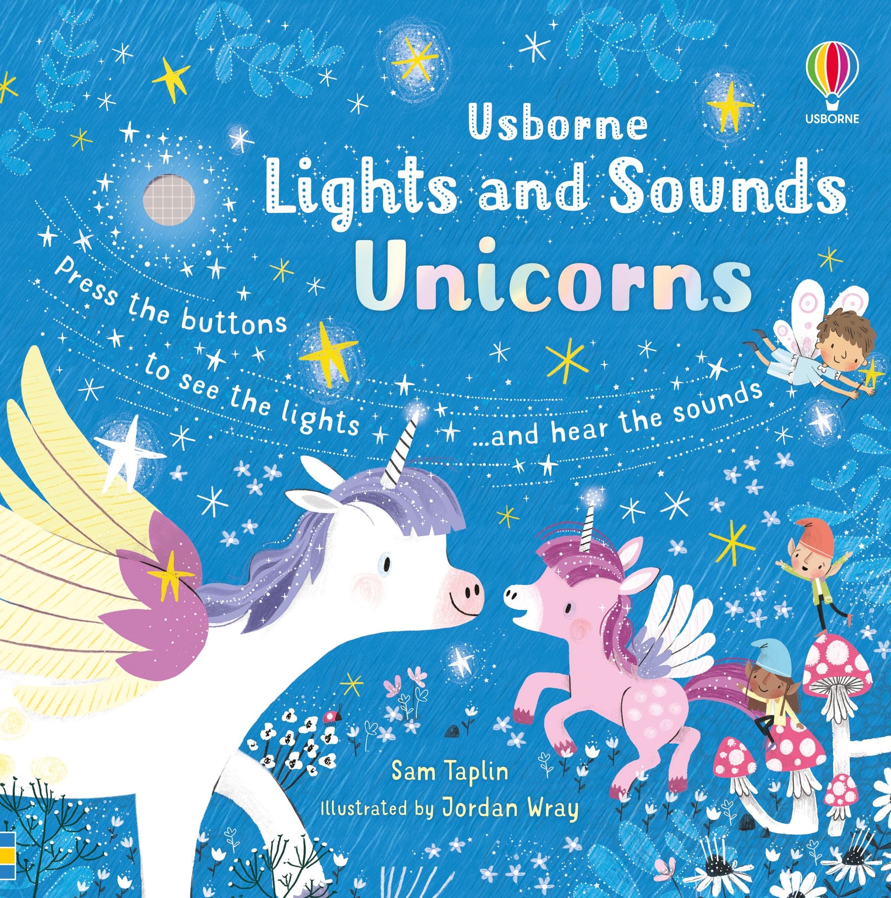 Lights and Sounds Unicorns – Светлечко - звучна книга ЕДНОРОЗИ