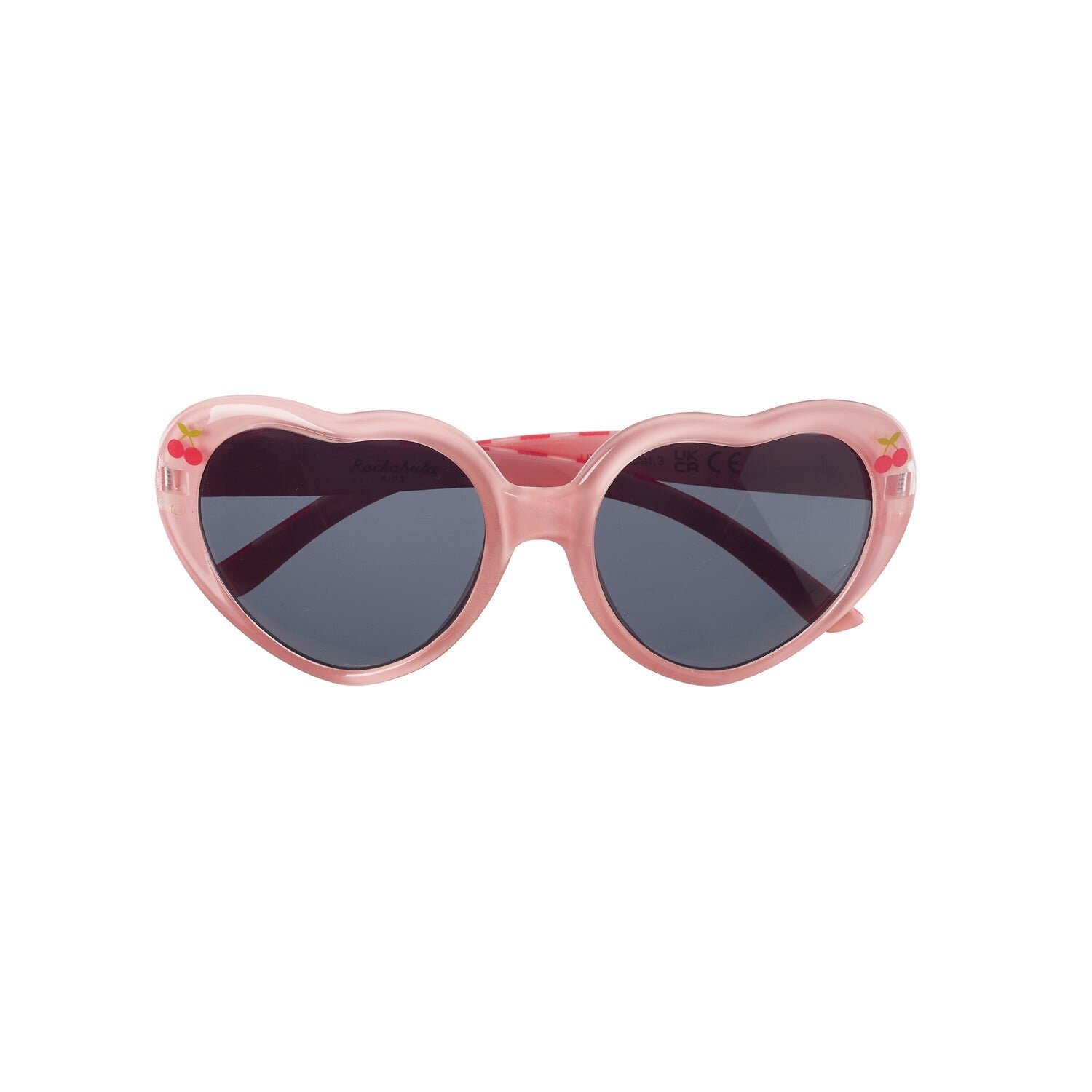 Cherry Heart Sunglasses – Очила за сонце во срцевидна форма со црешки со целосна УВ заштита🍒