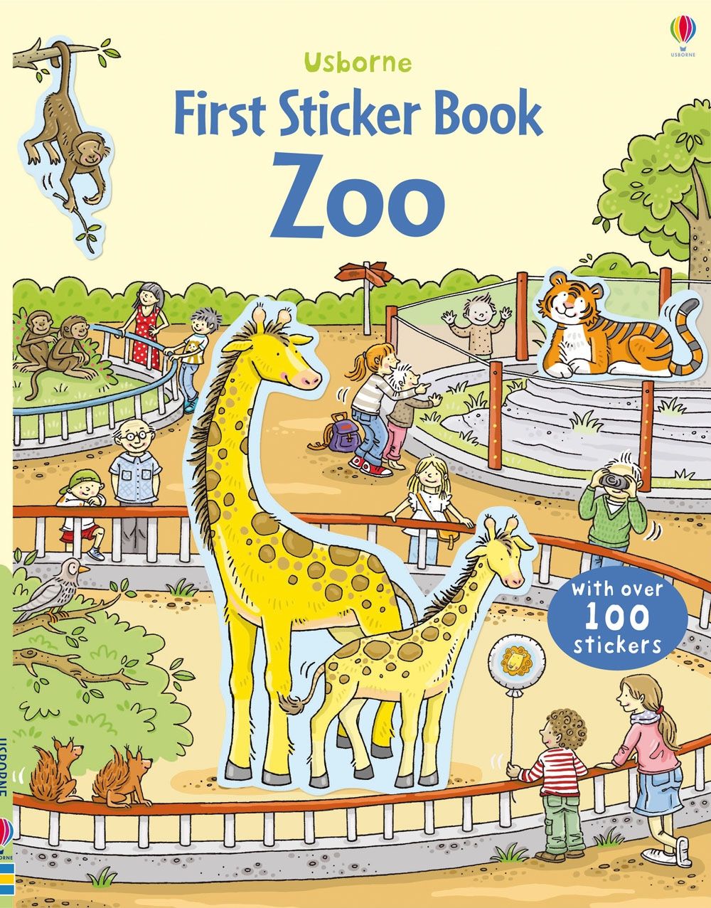 First Sticker Book Zoo – Зоолошка градина, книга со стикери