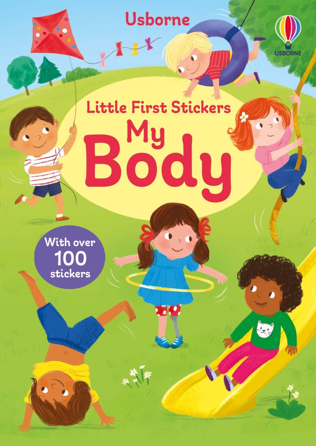 Little First Stickers My Body – Моето тело, книга со стикери