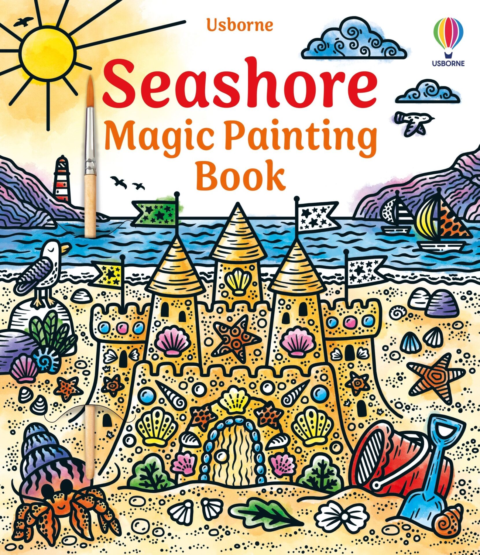 Seashore Magic Painting Book – ,,Moрски брег’’ магична боенка