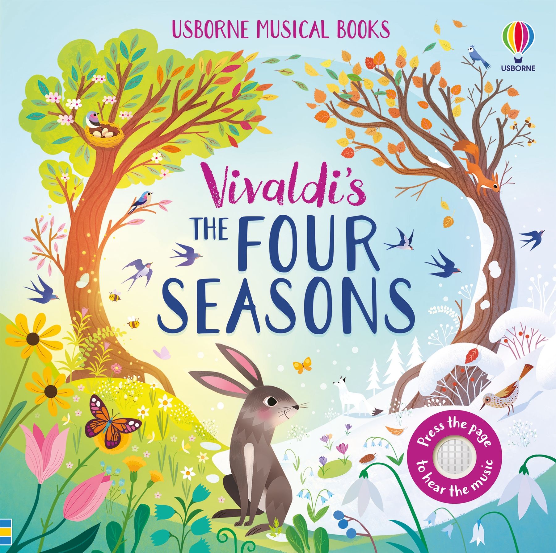 Vivaldi's The Four Seasons – 4 СЕЗОНИ ОД ВИВАЛДИ, звучно - тактилна книга за деца