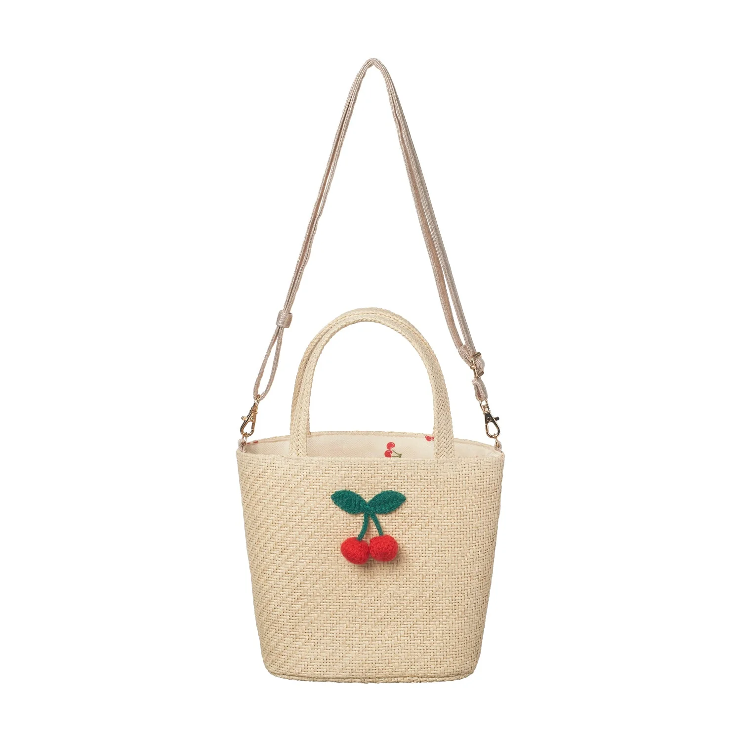 Crochet Cherry Basket Bag – Летна плетена ташничка со цреши 🍒🧺✨