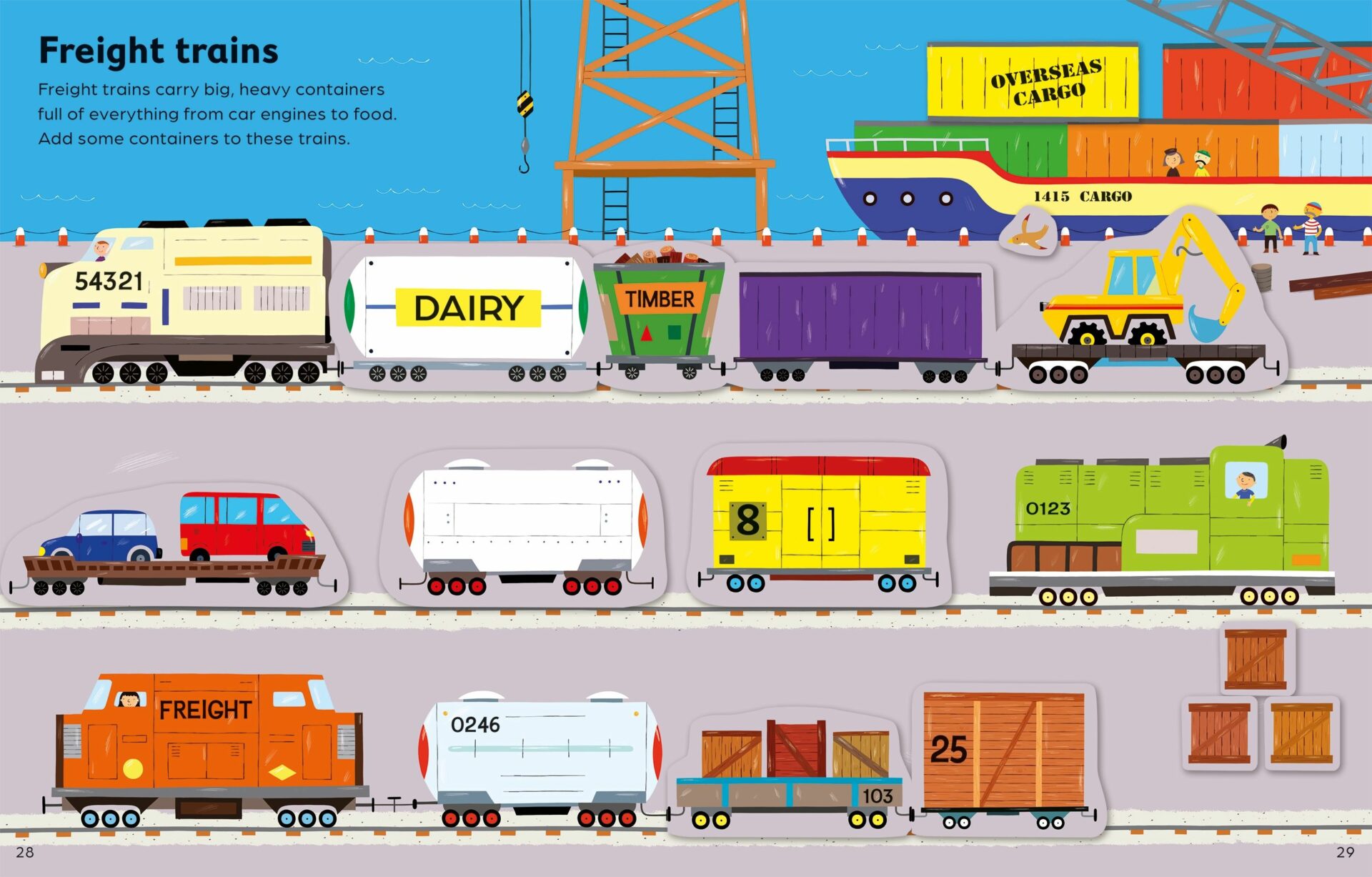 First Sticker Book Cars, Trains and Planes 5