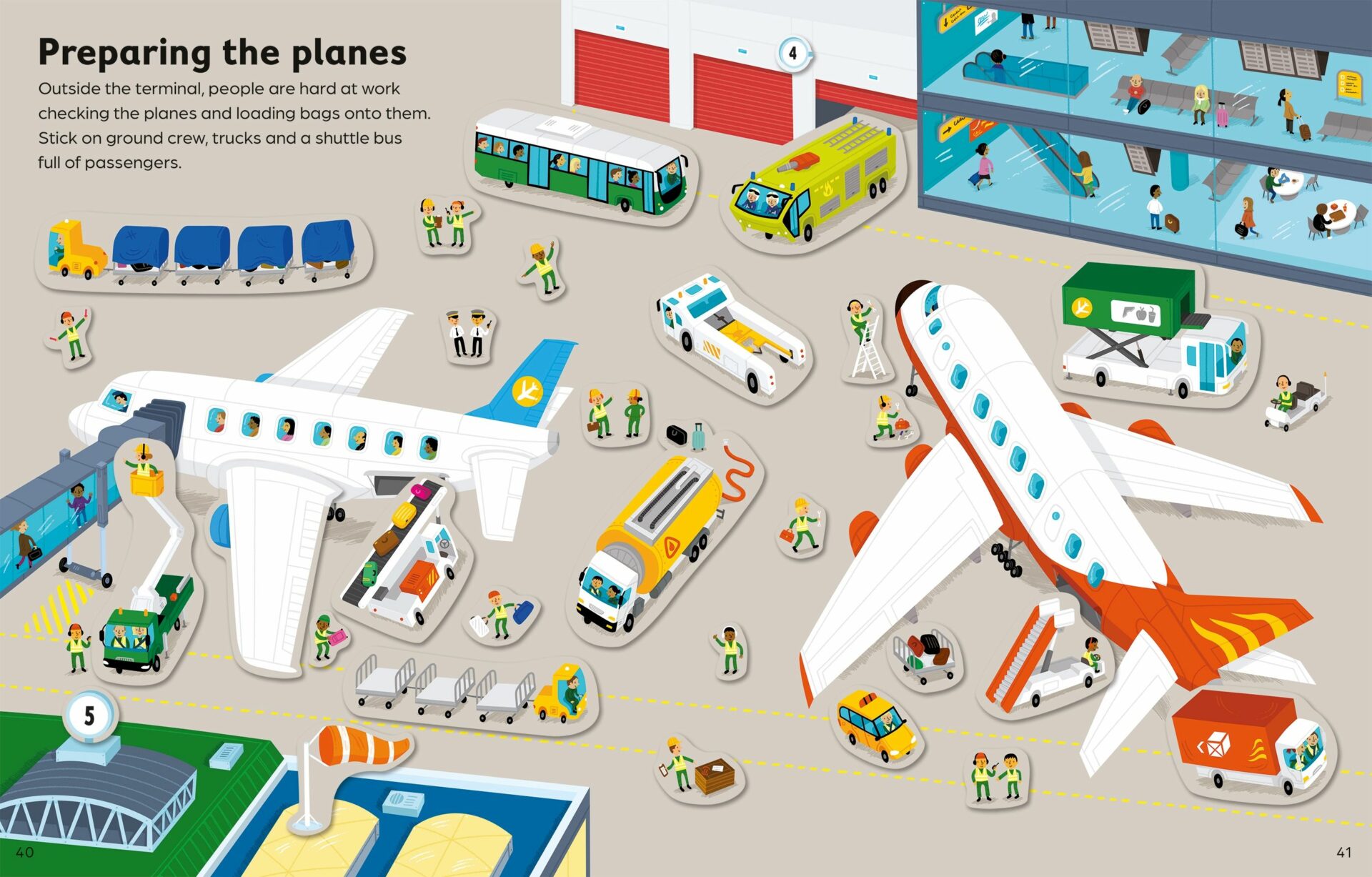 First Sticker Book Cars, Trains and Planes 7