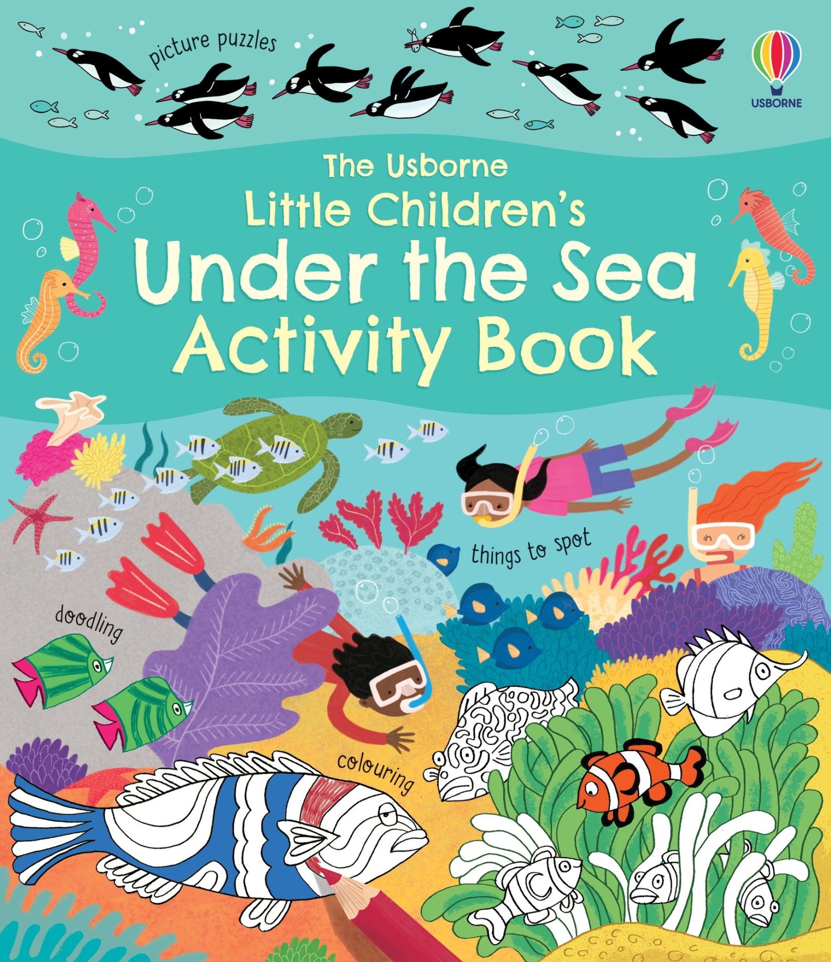 Little Children's Under the Sea Activity Book – Книга со активности „Под морето“