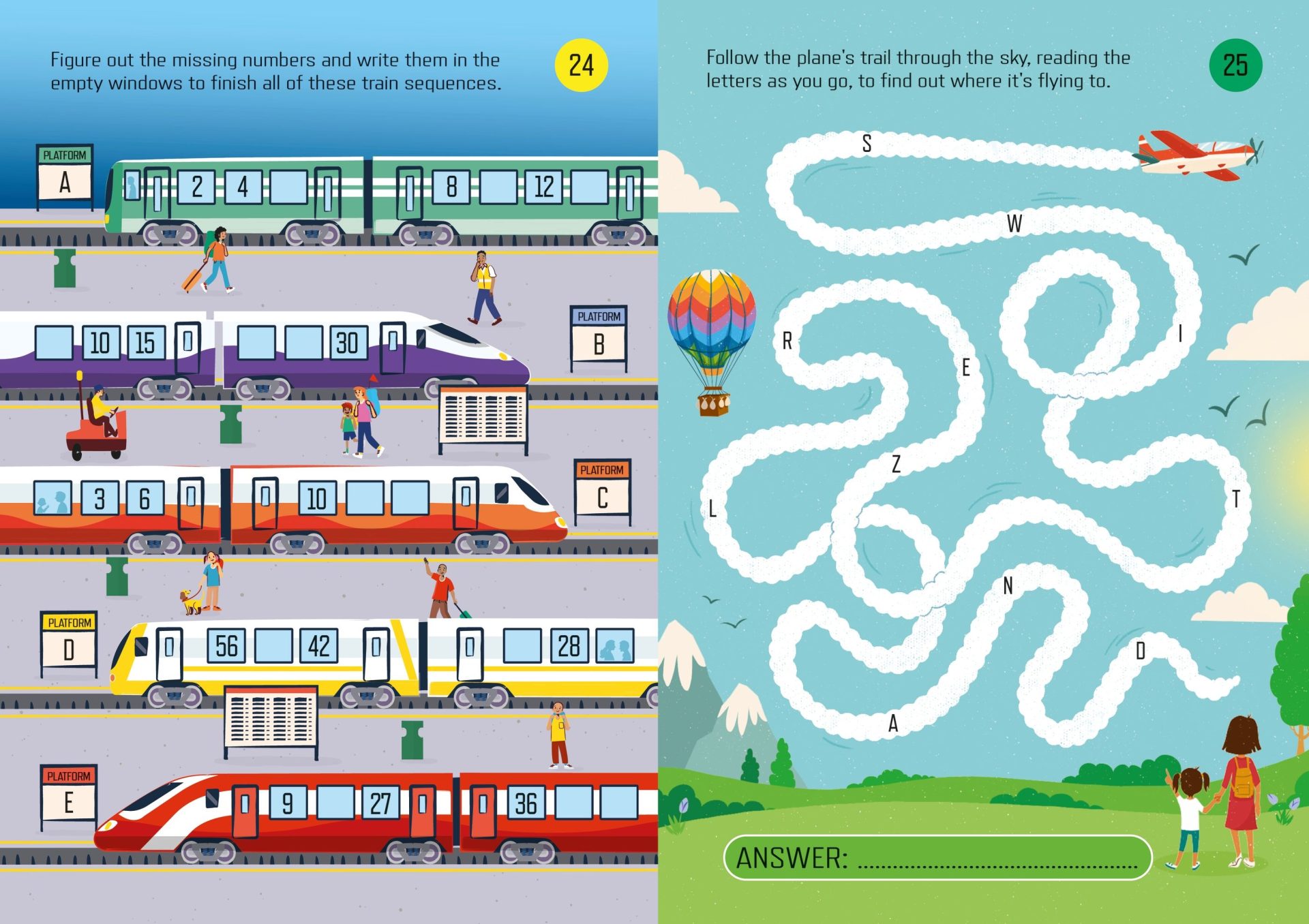 Lots of Summer Holiday Puzzles 4