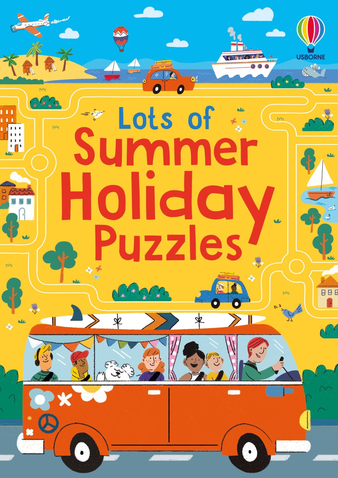Lots of Summer Holiday Puzzles – Летна книга со сложувалки за решавање на англиски јазик