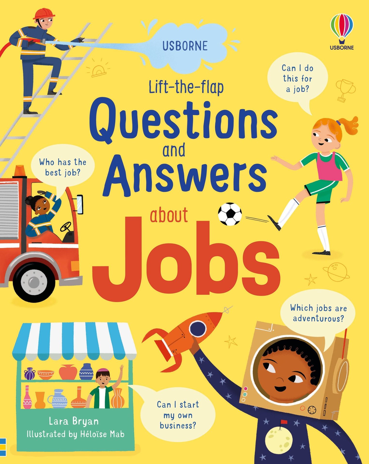 Lift-the-flap Questions and Answers about Jobs – Прашања и одговори за професиите – интерактивна книга со прозорчиња на англиски јазик