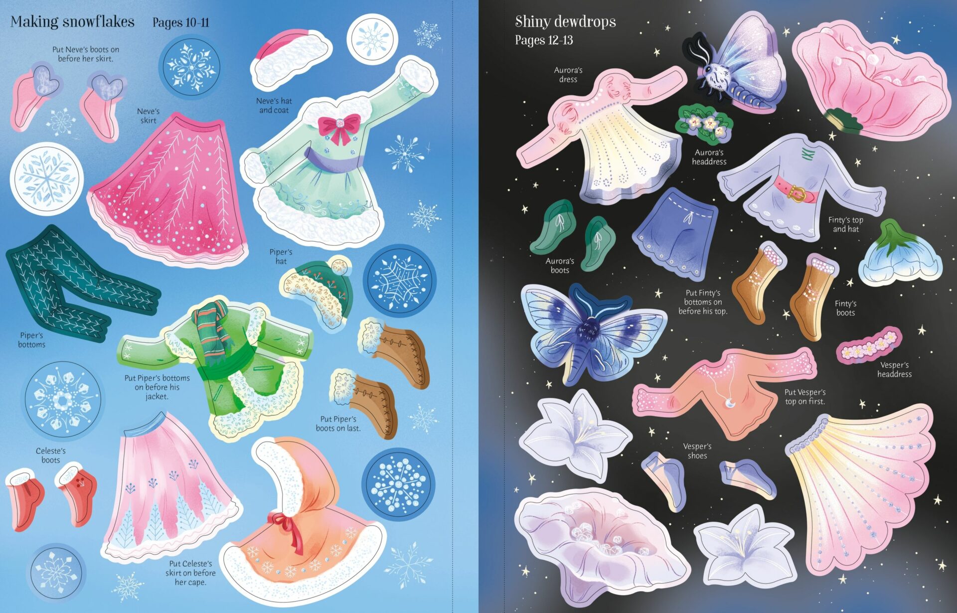 Sticker Dolly Dressing Crystal Fairies 3