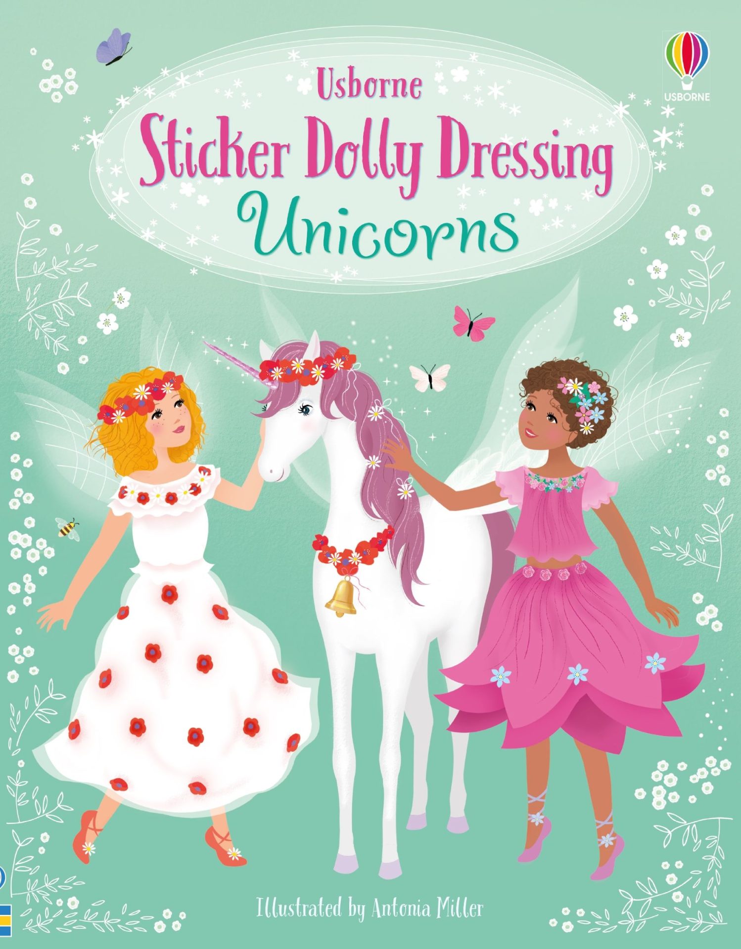 Sticker Dolly Dressing Unicorns – Kнига со стикери куклички и еднорози