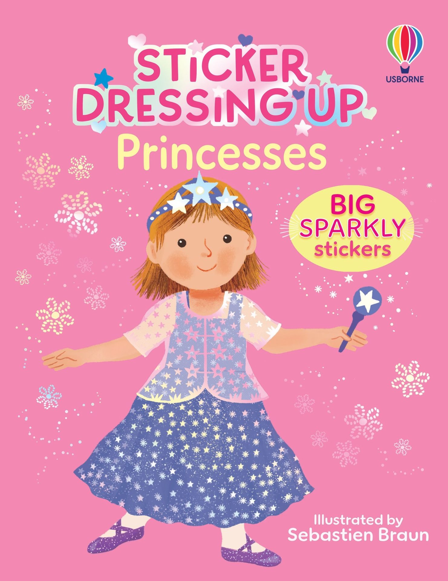 Sticker Dressing Up – Princesses – Облечете ги принцезите! – книга со стикери