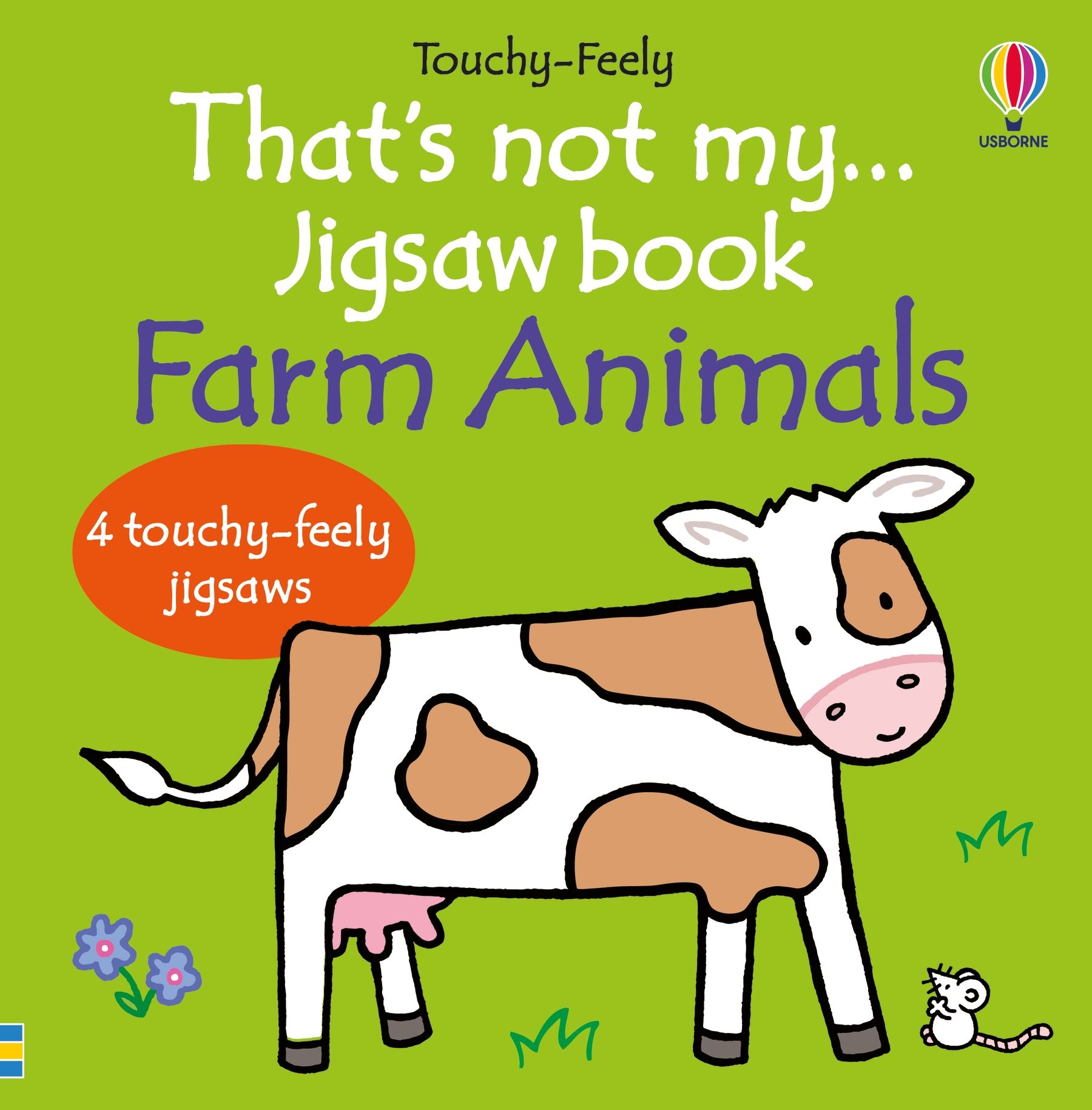 That's not my... jigsaw book: Farm Animals – Животни од фармата - Сензорна книга со сложувалка