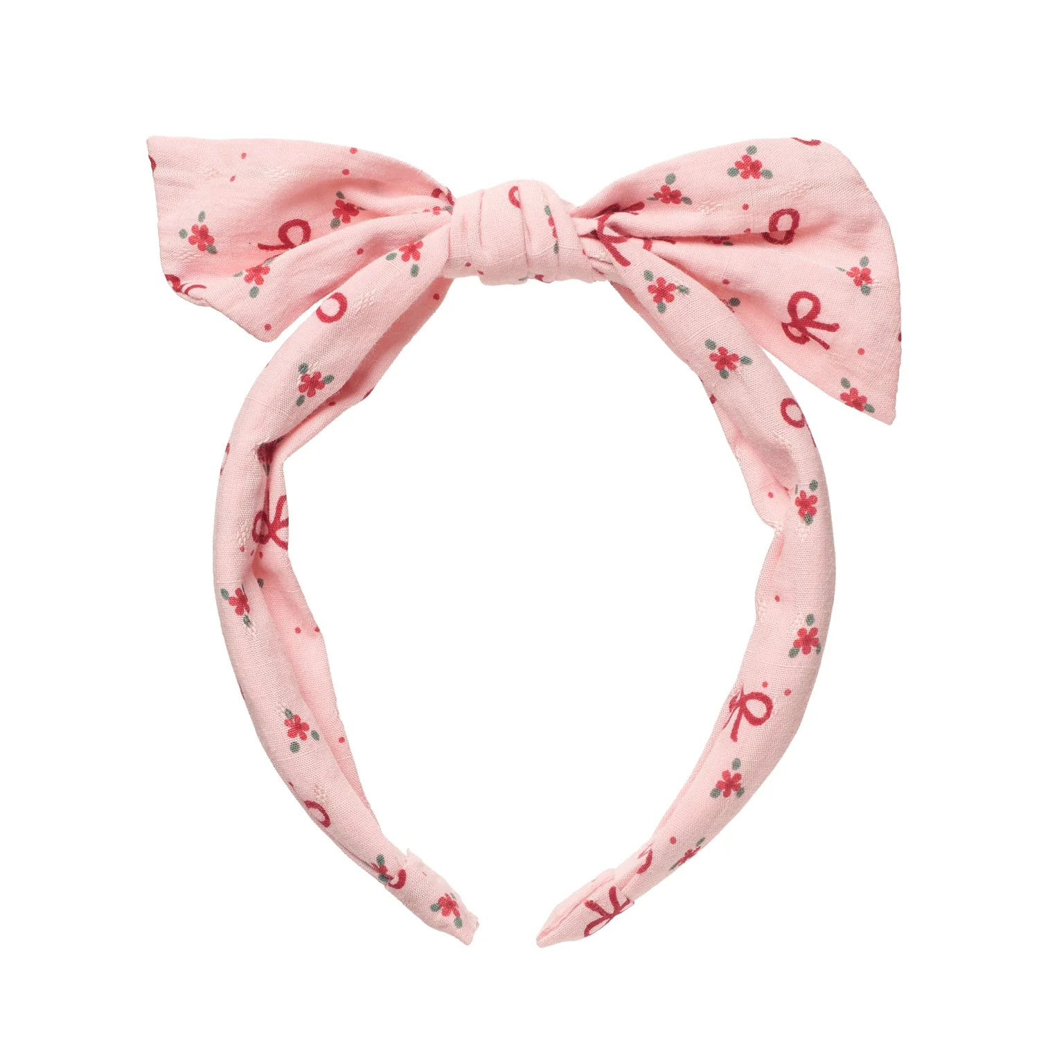 Cutesy Bow Tie Headband – Венче за коса со машничка 🎀🌸