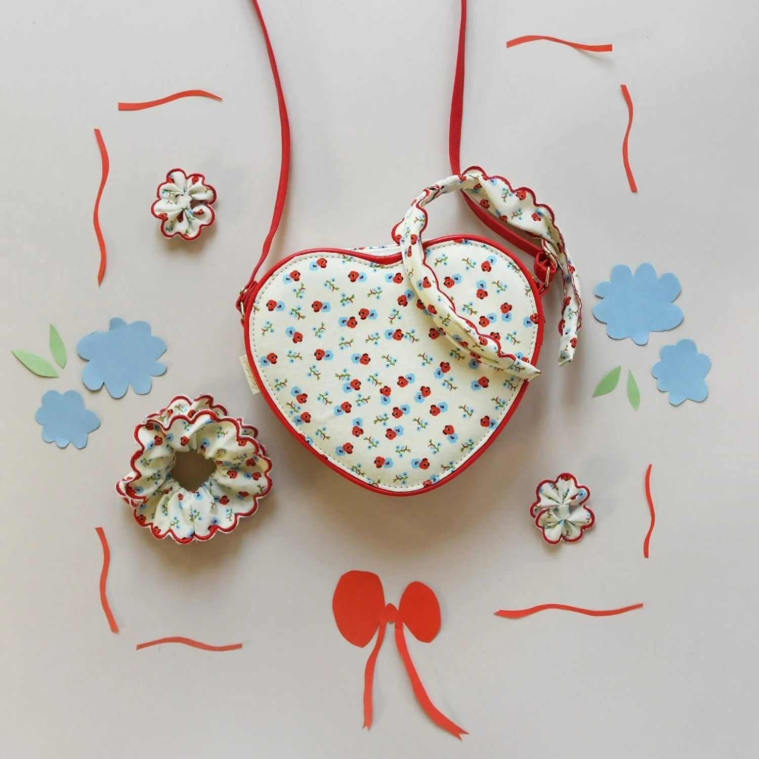 Martha Ditsy Scalloped Headband 3